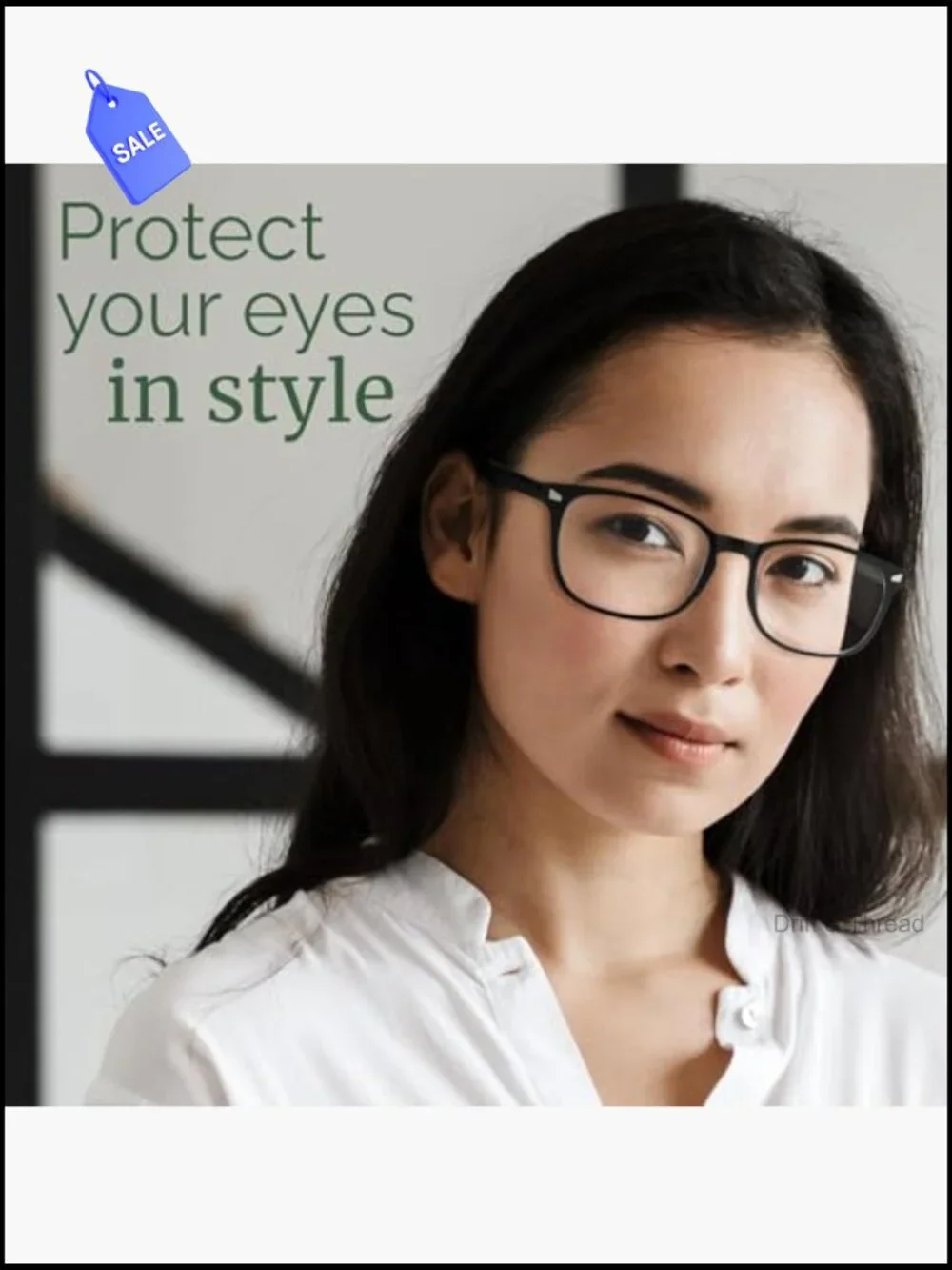 6-Pack Blue Light Blocking Glasses for Women Men Vintage Square Frame